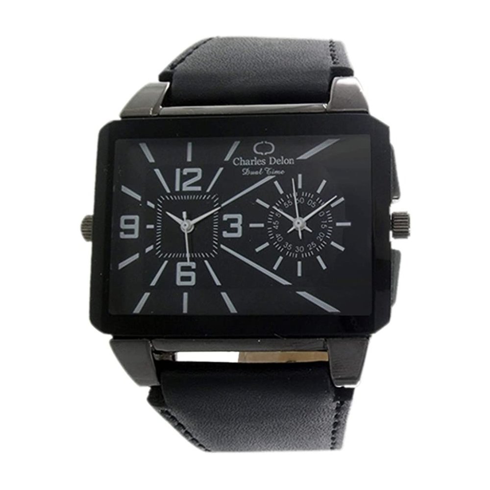 Charles Delon Casual Style Black Watch